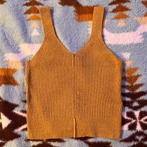 Sweater Type Tank Top